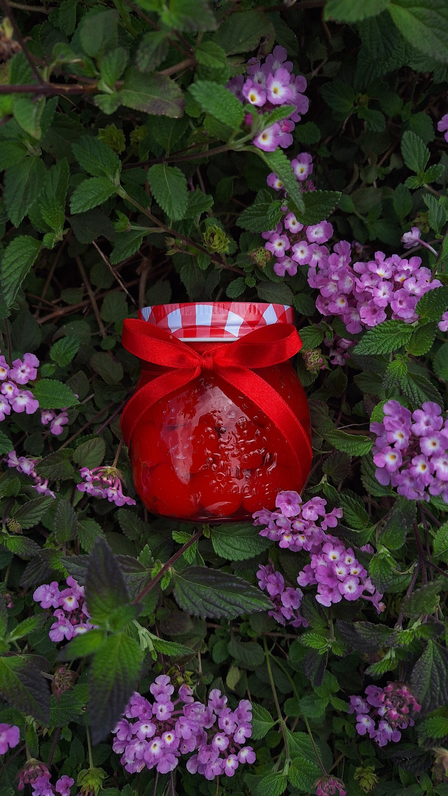 Candle "Strawberry jam"